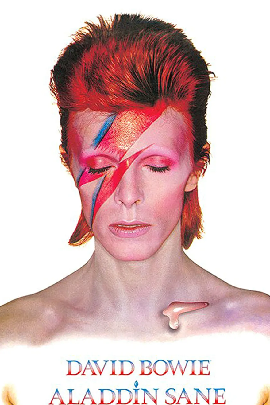 David Bowie Poster Aladdin Sane