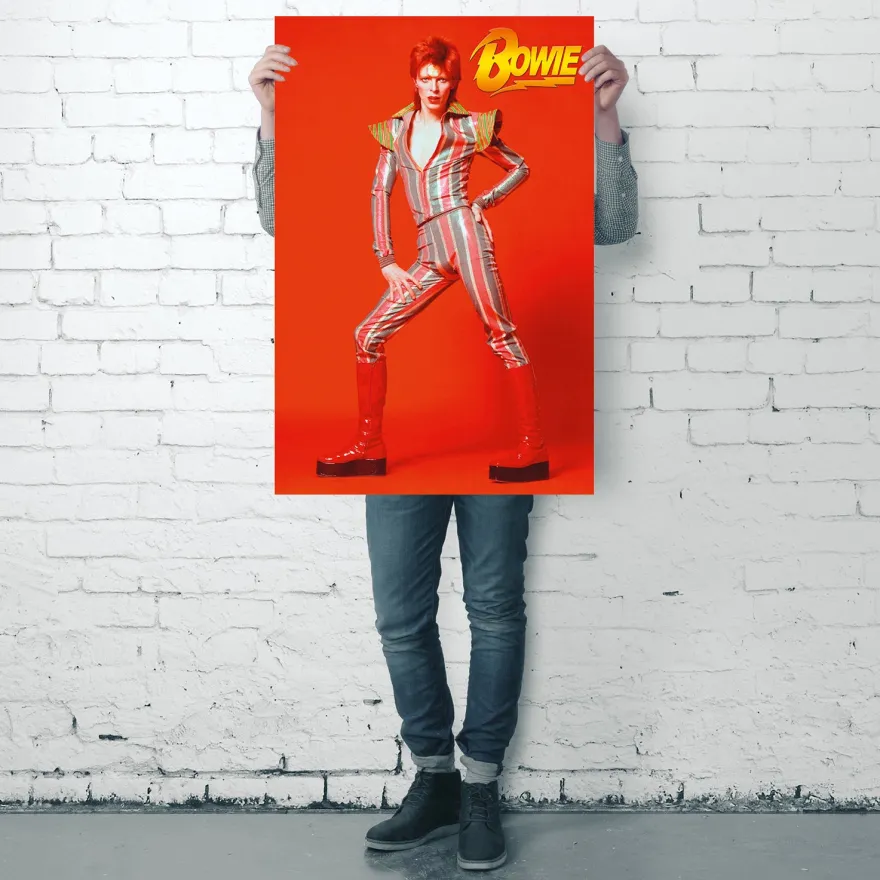 David Bowie Poster Glam