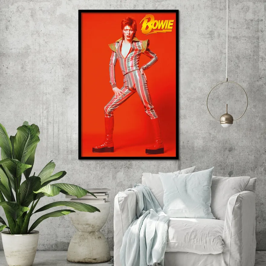 David Bowie Poster Glam
