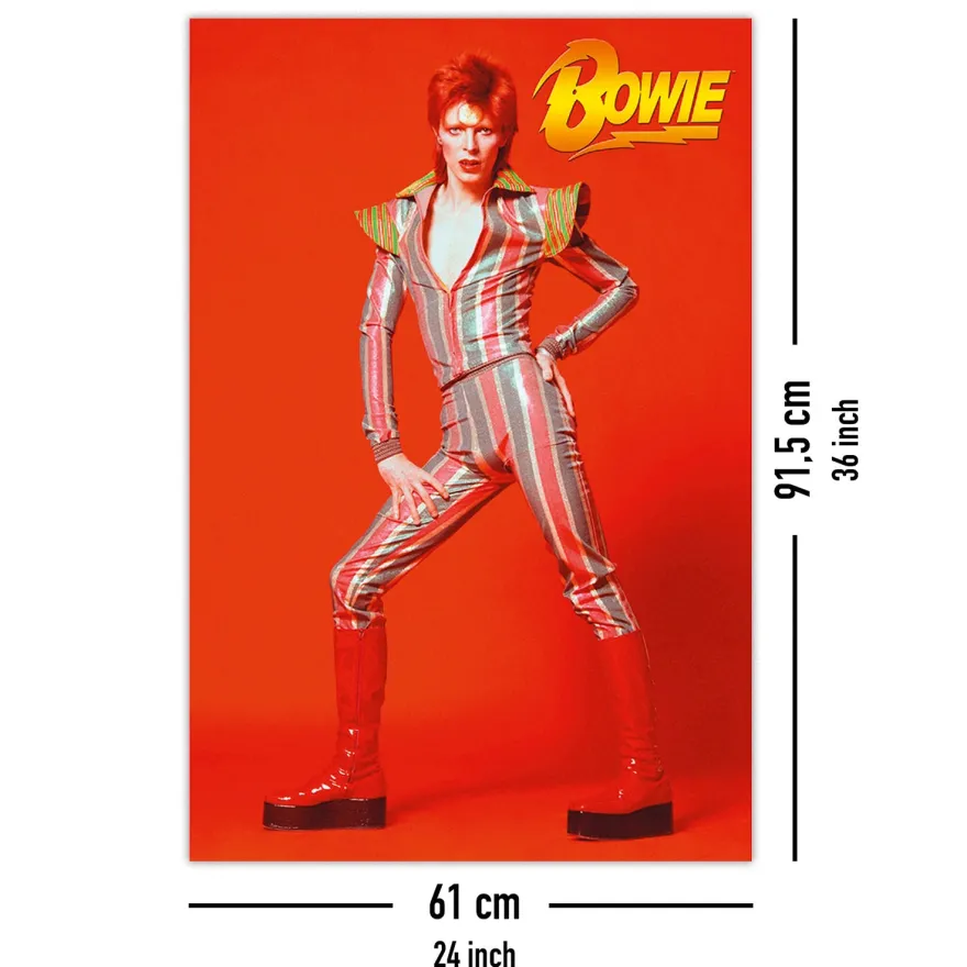 David Bowie Poster Glam