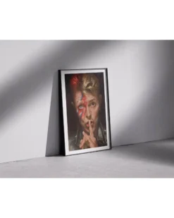 David Bowie Poster Sebastian Krüger Karikatur