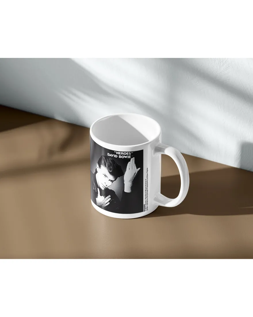 David Bowie Tasse Heroes