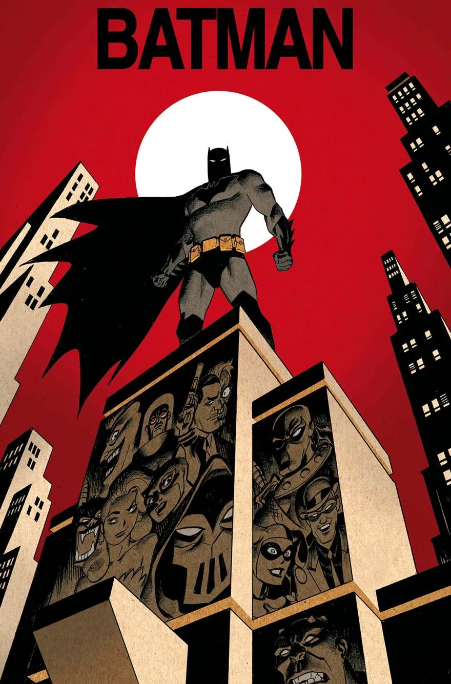 DC Comics Poster Batman Skyscraper