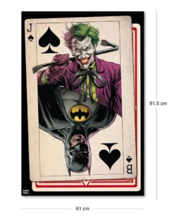 DC Comics Poster Playing Card Batman & Joker