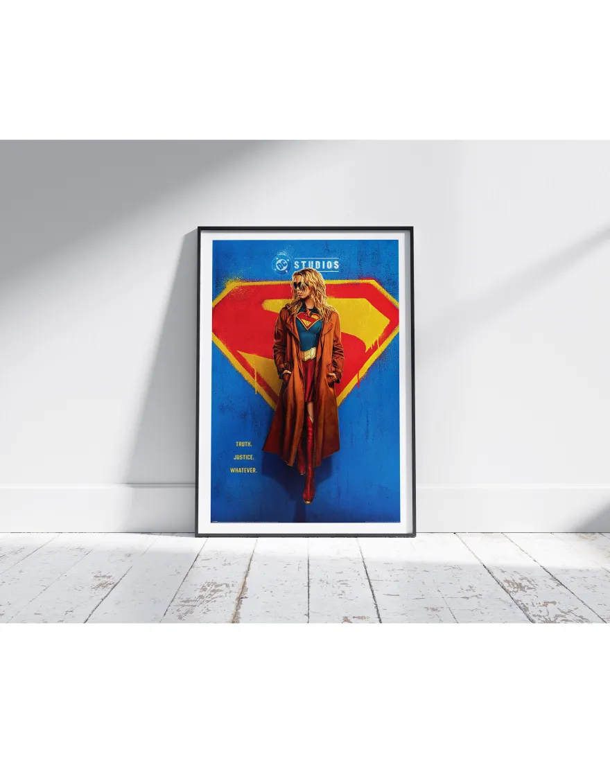 DC Comics Poster Supergirl Movie Teaser