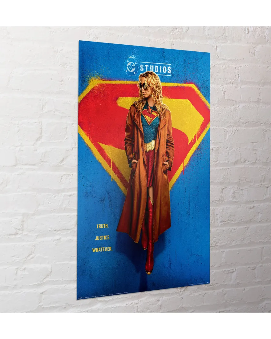 DC Comics Poster Supergirl Movie Teaser