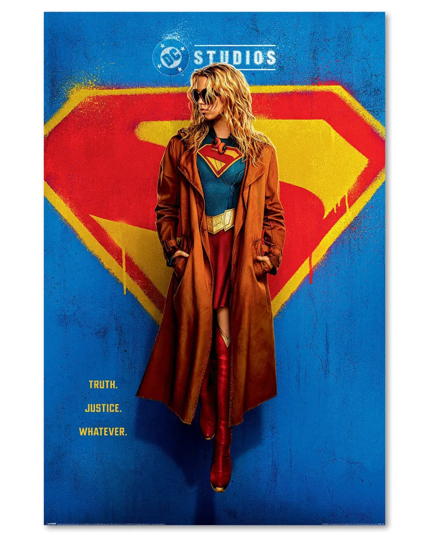 DC Comics Poster Supergirl Movie Teaser