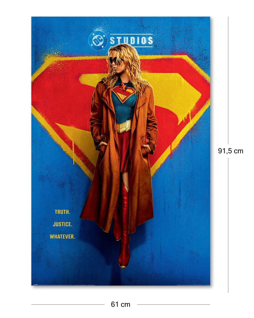 DC Comics Poster Supergirl Movie Teaser
