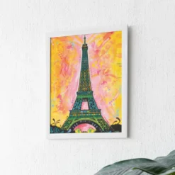 Dean Russo Poster Paris Pop Art