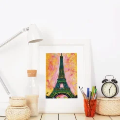 Dean Russo Poster Paris Pop Art