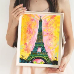 Dean Russo Poster Paris Pop Art