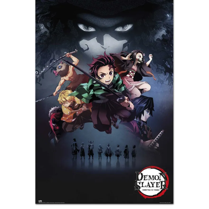Demon Slayer Poster Kimetsu No Yaiba