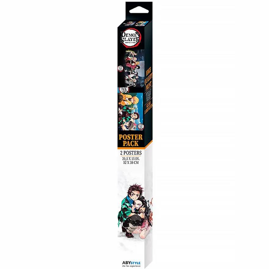 Demon Slayer Poster Set 2 Chibi Poster