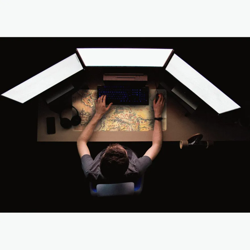 Der Herr der Ringe Gaming Mat XL Mouse Pad für Tastatur