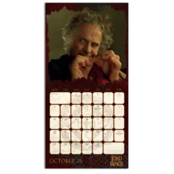 Der Herr der Ringe Kalender 2025