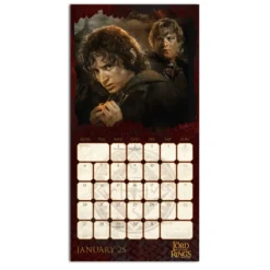 Der Herr der Ringe Kalender 2025