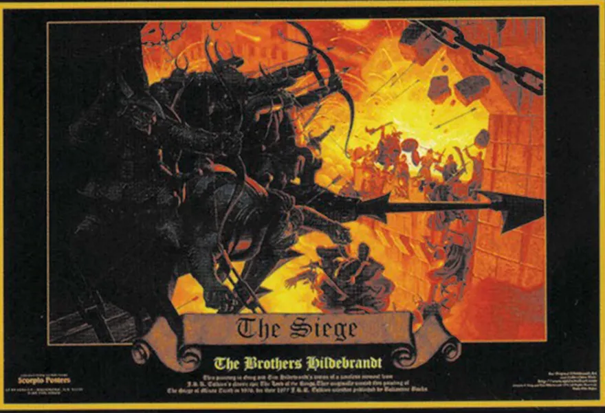 Der Herr der Ringe Poster the Siege