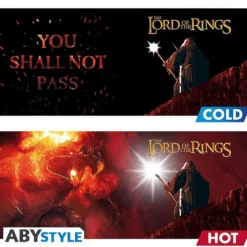 Der Herr der Ringe Thermo Effekt Tasse „You Shall Not Pass“ | Farbwechsel Kaffeebecher mit Gandalf Motiv | 460 ml