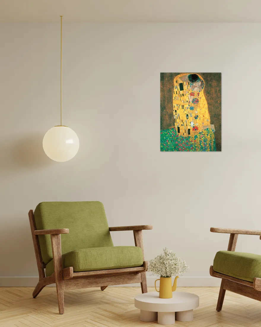 Der Kuss Kunstdruck Gustav Klimt