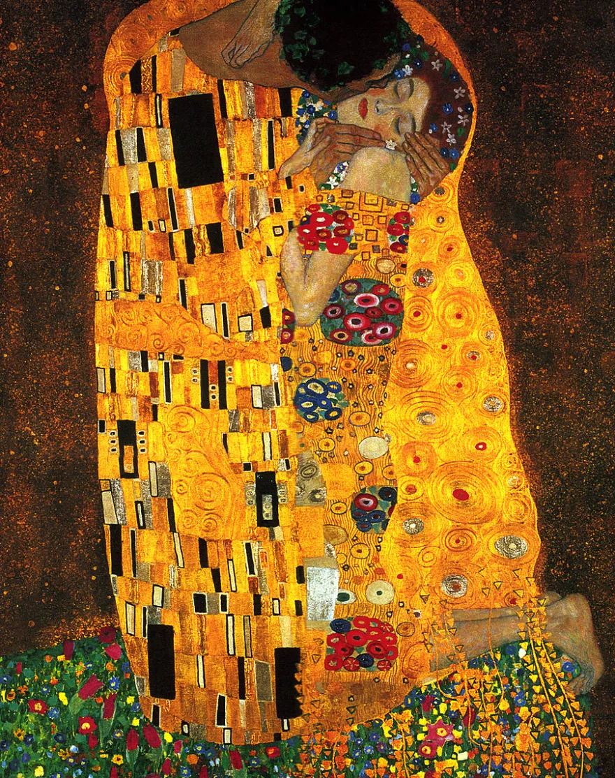 Der Kuss Kunstdruck Gustav Klimt