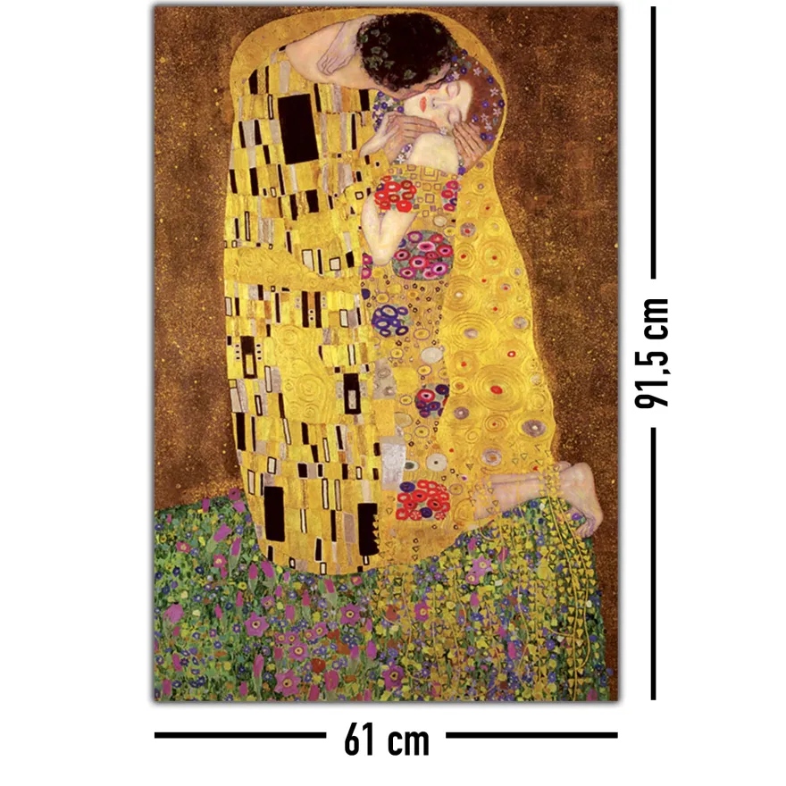 Der Kuss Poster Gustav Klimt
