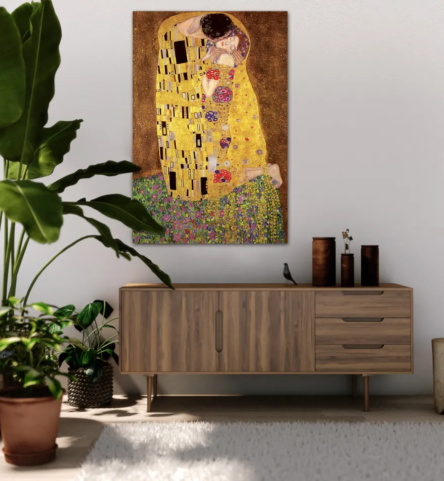 Der Kuss Poster Gustav Klimt
