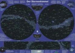 Der Sternenhimmel Poster deutsch DIN A1
