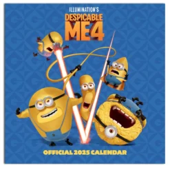 Despicable Me 4 Kalender 2025 Ich Einfach unverbesserlich 4