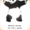 Destroy Racism Banksy Poster Panda