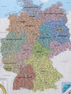 Deutschlandkarte Puzzle 1000 Teile, 48 x 68cm