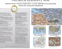 Deutschlandkarte Puzzle 1000 Teile, 48 x 68cm
