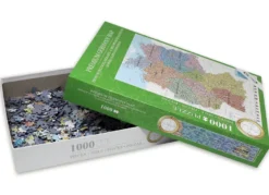 Deutschlandkarte Puzzle 1000 Teile, 48 x 68cm