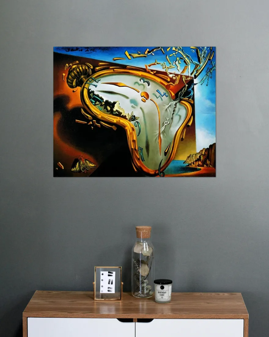 Die weichen Uhren Kunstdruck Salvador Dali