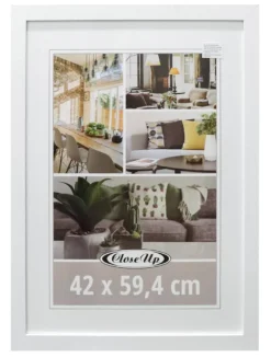 DIN A2 Posterrahmen 42 x 59.4 cm weiß