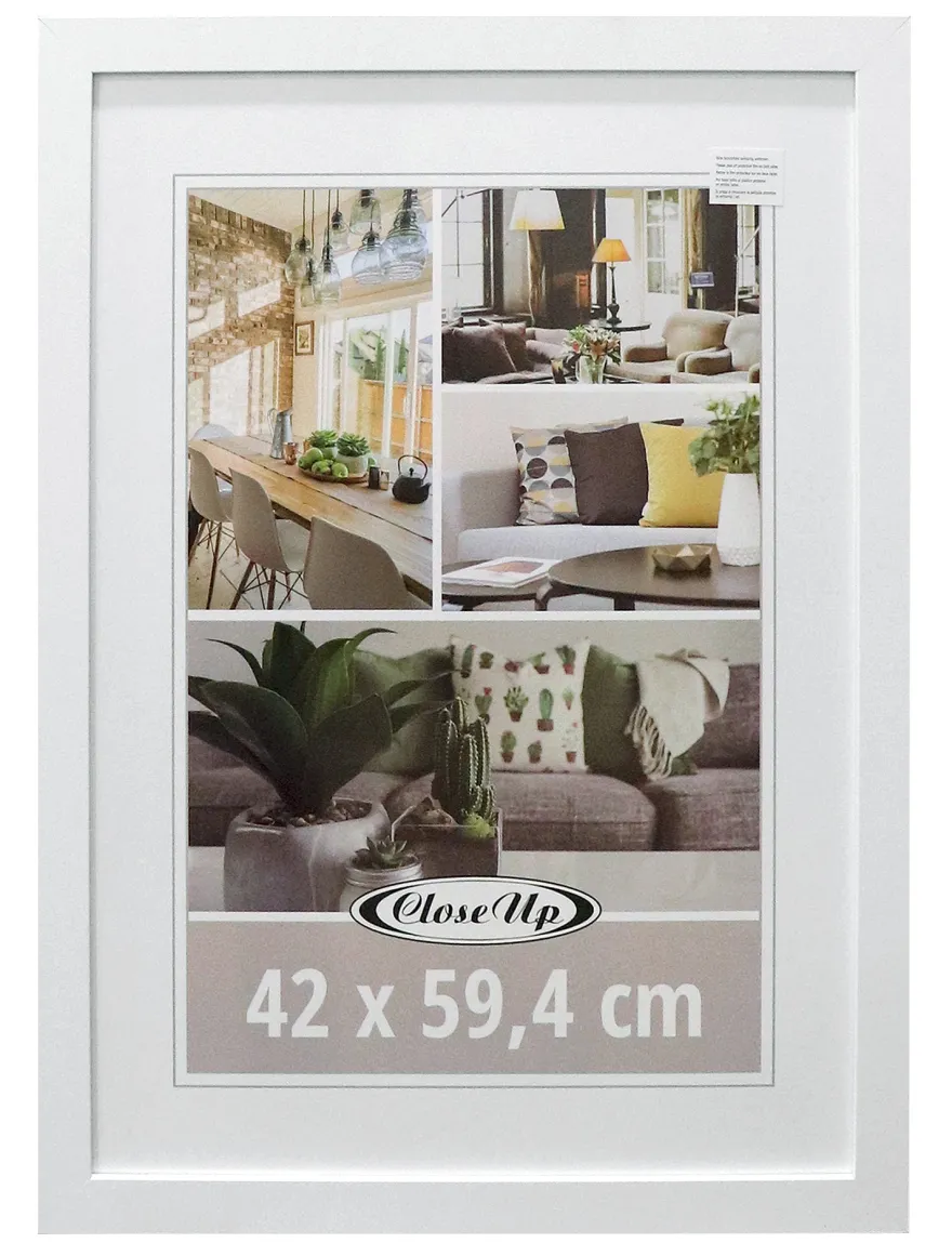 DIN A2 Posterrahmen 42 x 59.4 cm weiß