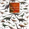 Dinosaurier aus Trias und Jura Poster laminiert