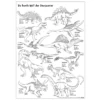 Dinosaurier Poster Din A3 zum Ausmalen, 120 gr. offset