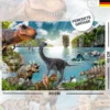 Dinosaurier Schreibtischunterlage für Kinder 60x40cm