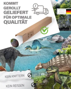 Dinosaurier Schreibtischunterlage für Kinder 60x40cm