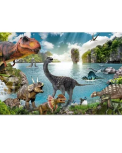 Dinosaurier Schreibtischunterlage für Kinder 60x40cm