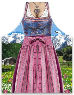 Dirndl Kochschürze Bayerische Tracht