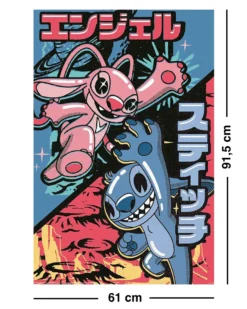 Disney Lilo & Stitch Poster Japanese Combo