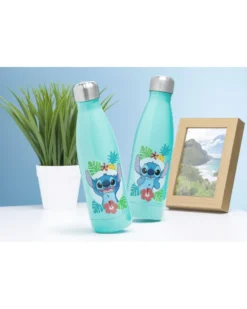 Disney Lilo & Stitch Trinkflasche - Beidseitig bedruckt - 460ml