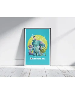 Disney Monsters, Inc. Poster Pixar
