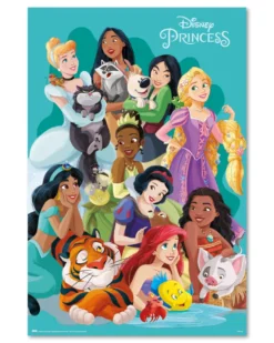 Disney Princess Poster Pets