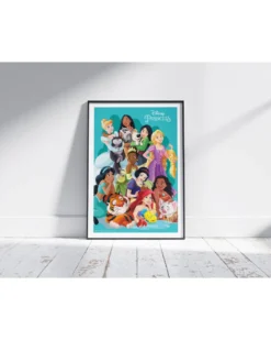 Disney Princess Poster Pets