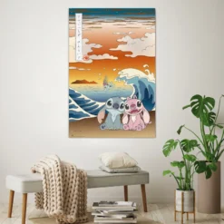 Disney Stitch Poster Japan
