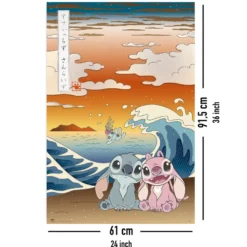 Disney Stitch Poster Japan