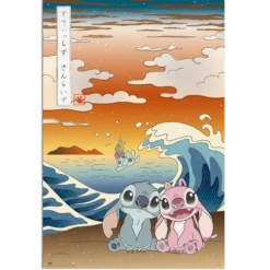 Disney Stitch Poster Japan