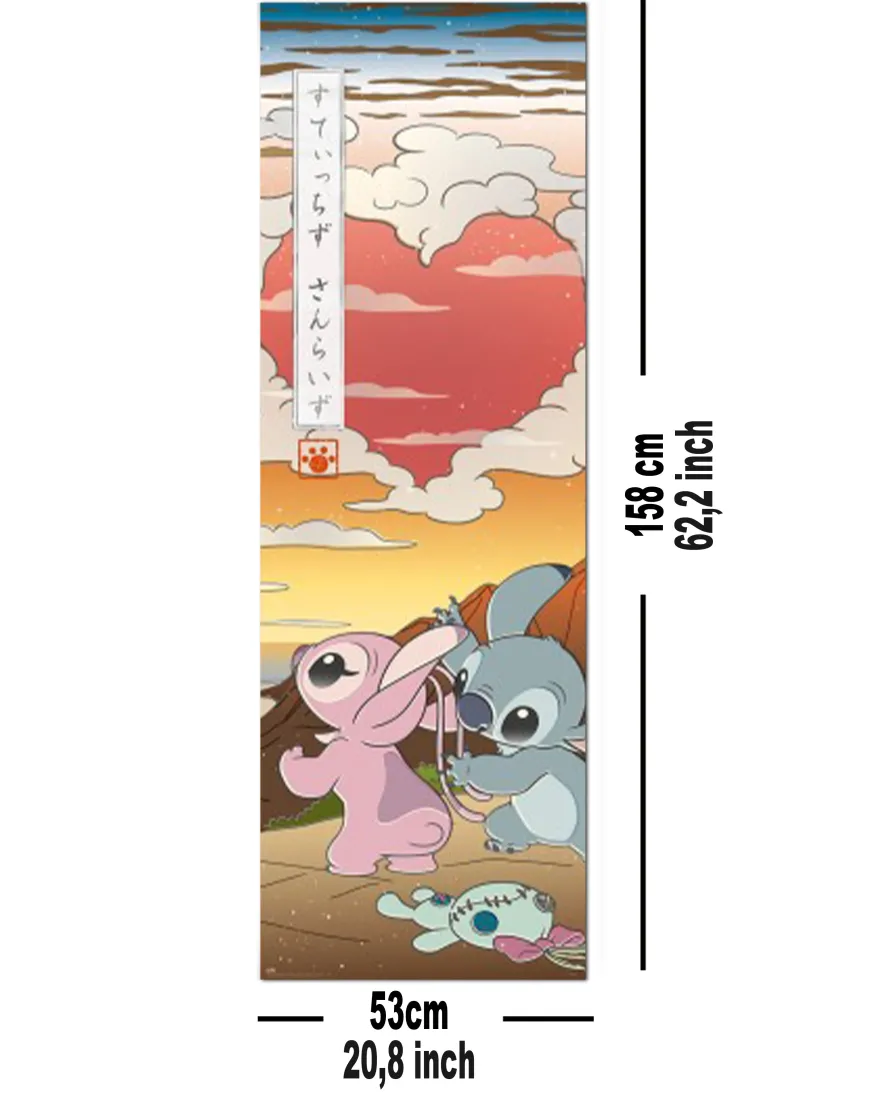 Disney Stitch Türposter Japan